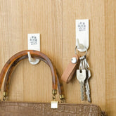 خطاف بلاستيكي منزلي - L مع شريط لاصق - 2.5كجم